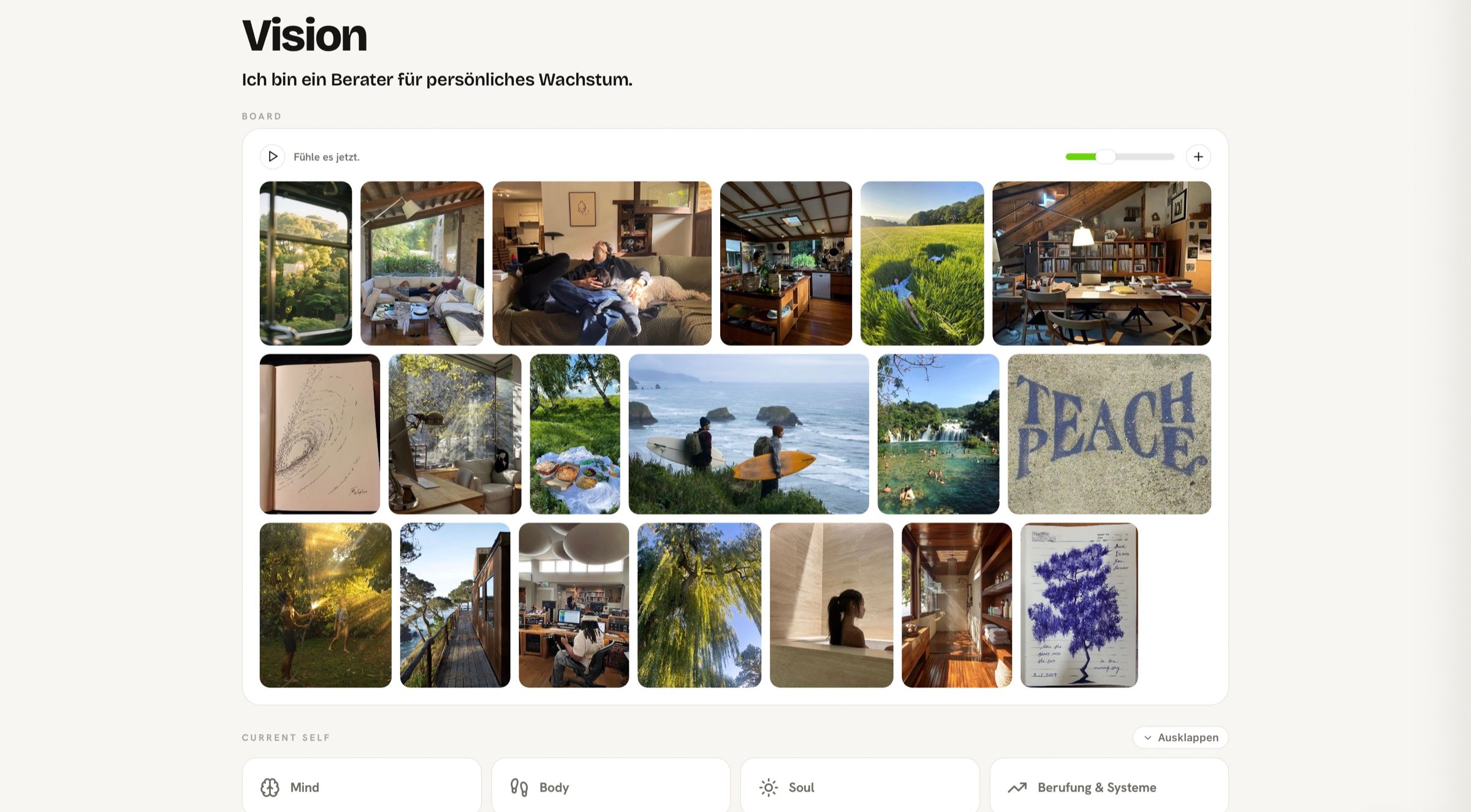 DREAMLIFE — das Vision-Board
